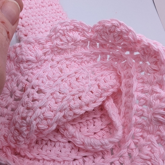 💞 2/$20 HAND CRAFTED Crocheted Towel Topper Hand Made - Picture 8 of 9